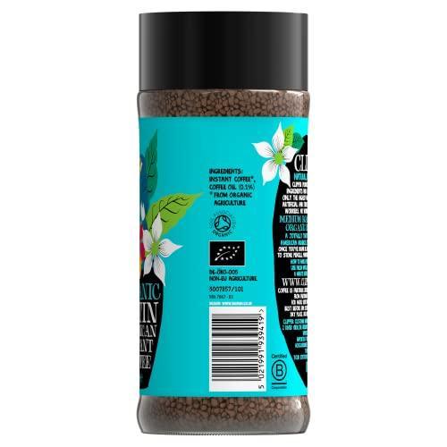 Clipper Instant Coffee, Latin American Blend, Organic, Plant-Based, Instant Hot or Cold Brew Coffee, Great Over Ice, 1 Pack - SHOP NO2CO2