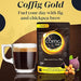 Coffig Gold - Coffee Substitute & Alternative - Roasted Fig & Chickpea Coffee - Caffeine Free Herbal Energy Drink & Healthy Beverage for Men & Women - Keto & Vegan Friendly - 5.29oz (150g) - SHOP NO2CO2