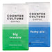 Counter Culture Coffee - Whole Bean Coffee - Multi-Pack - One 12oz Bag of Each (Big Trouble and Forty-Six) - SHOP NO2CO2