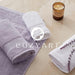 COZYART Lavender Luxury Bath Towels Set, Turkish Cotton Hotel Large Bath Towels Bulk for Bathroom, Thick Bathroom Towels Set of 6 with 2 Bath Towels, 2 Hand Towels, 2 Washcloths, 650 GSM. - SHOP NO2CO2