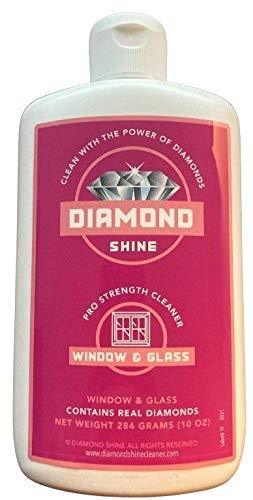 Diamond Shine Professional Window and Glass Hard Water Spot Polish 10 Ounces Car Windows Shower Door Water Cleaner - SHOP NO2CO2