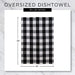 DII Basic Solid Dishtowel Collection Cotton Flat Woven, Large Set, 18x28, Natural, 12 Piece - SHOP NO2CO2