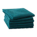 DII Basic Terry Collection Solid Windowpane Dishcloth Set, 12x12, Teal, 6 Count - SHOP NO2CO2