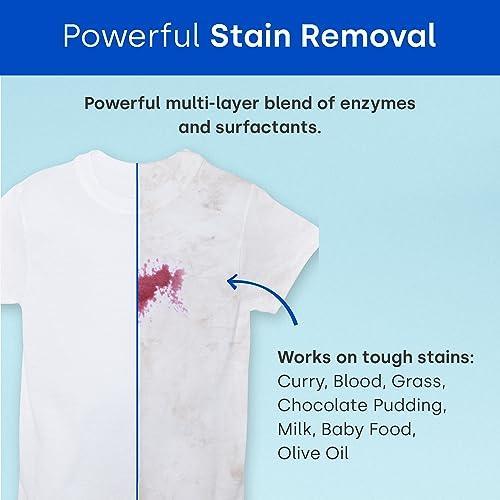 Dropps Stain & Odor Laundry Detergent | Clean & Crisp, 140 Pods | Low-Waste Packaging | Works In All Machines - High Efficiency (HE) Compatible | Powered by Natural Plant-Based Ingredients - SHOP NO2CO2