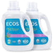 ECOS Laundry Detergent Liquid, 200 Loads - Dermatologist Tested Laundry Soap - Hypoallergenic, EPA Safer Choice Certified, Plant-Powered - Lavender, 100 Fl Oz (Pack of 2) - SHOP NO2CO2