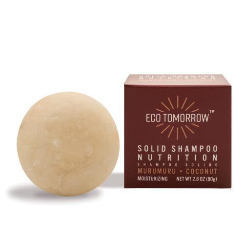 EcoTomorrow │ Solid Kit - 1 Shampoo and 1 Conditioner Nutrition Moisturizing + 1 Deep Cleaning Detox - Plant-Based, Vegan, Waterless, Plastic-Free - 3 Units x 2.8 oz - SHOP NO2CO2