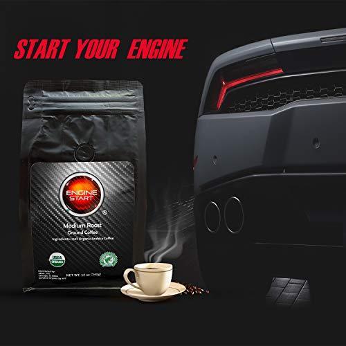 Engine Start Organic Ground Coffee, Medium Roast - SHOP NO2CO2