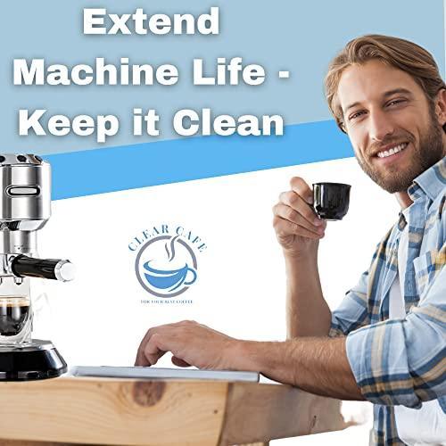 Espresso Machine Cleaning Tablets - Espresso Machine Cleaner - Best for Breville Miele Krups Jura Espresso Makers -Delonghi Cleaning Tablets - Espresso Machine Accessories - SHOP NO2CO2