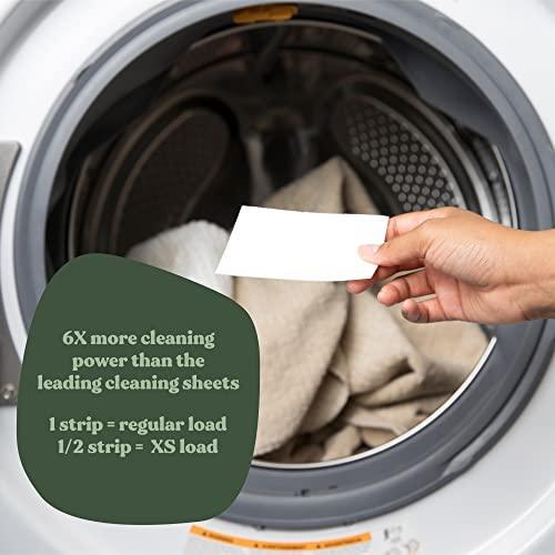 FEBU Eco Friendly Laundry Detergent Sheets | 32 Loads, Fresh Linen | 6x More Cleaning Power With Only 8 Plant-Based Ingredients | Hypoallergenic Laundry Sheets | Zero Waste Laundry Soap Sheets - SHOP NO2CO2