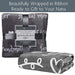 FILO ESTILO Nana Gifts, Nana Blanket, Nana Birthday Gifts from Grandchildren, Best Nana Ever Gifts, Nana Presents and Gift Ideas (Grey, Fleece) - SHOP NO2CO2