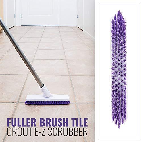 Fuller Brush Tile Grout E-Z Scrubber Complete - Lightweight Multipurpose Power Surface Scrubber & Cleaner Brush - Perfect for Cleaning Hard to Reach Areas - SHOP NO2CO2