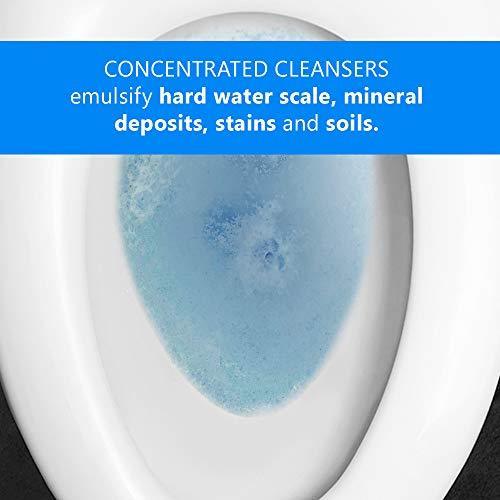 Fuller Brush Toilet Bowl Cleaner Pods - Water Soluble Tablet Cleansers Cleans Descales and Refreshes Bathroom Toilets Removes Odors Soils Stains Light Fresh Scent Ideal for Homes Businesses - SHOP NO2CO2