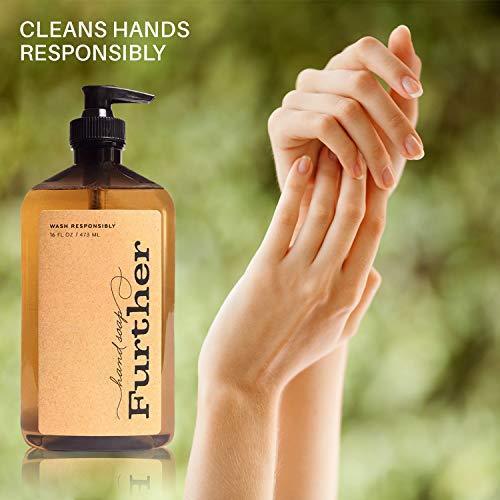 Further Glycerin Hand Soap, 16 Fluid Ounces (Pack of 2) - Sustainable, Natural Liquid Soap - SHOP NO2CO2