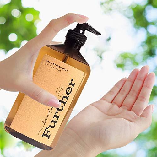 Further Glycerin Hand Soap, 16 Fluid Ounces (Pack of 2) - Sustainable, Natural Liquid Soap - SHOP NO2CO2