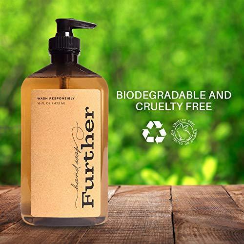 Further Glycerin Hand Soap, 16 Fluid Ounces (Pack of 2) - Sustainable, Natural Liquid Soap - SHOP NO2CO2