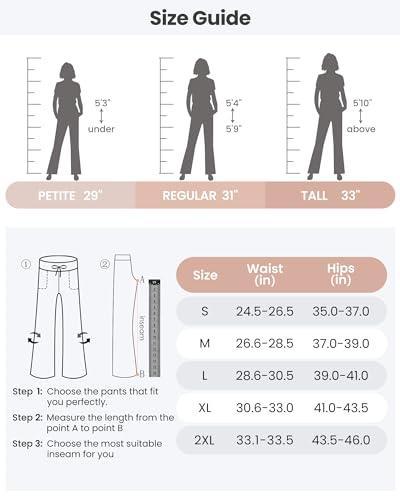 G4Free Wide Leg Pants for Women Yoga Pants High Waist Sweatpants with Pockets Stretch Lounge Pants Comfy Workout - SHOP NO2CO2