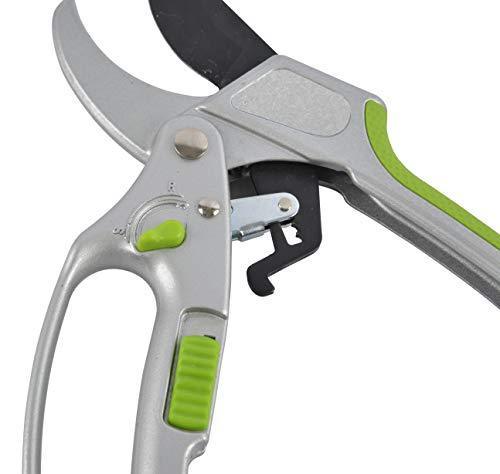 Garden Guru Ratchet Hand Pruning Shears - Professional Dual Mode Garden Clippers with Ergonomic Grip - Makes Tough Cuts Easy (2 Pack) - SHOP NO2CO2