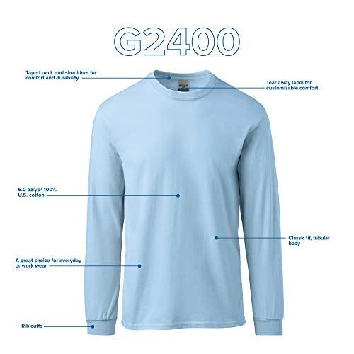 Gildan Adult Ultra Cotton Long Sleeve T-Shirt, Style G2400, Multipack - SHOP NO2CO2