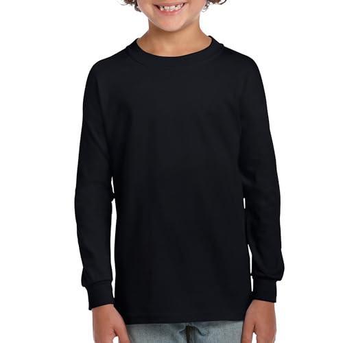 Gildan Youth Ultra Cotton Long Sleeve T-Shirt, Style G2400B, 2-Pack - SHOP NO2CO2