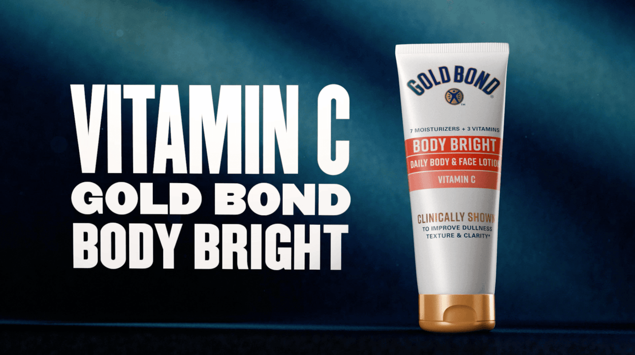 Gold Bond Body Bright Daily Body & Face Lotion with Vitamin C, 8 oz. - SHOP NO2CO2