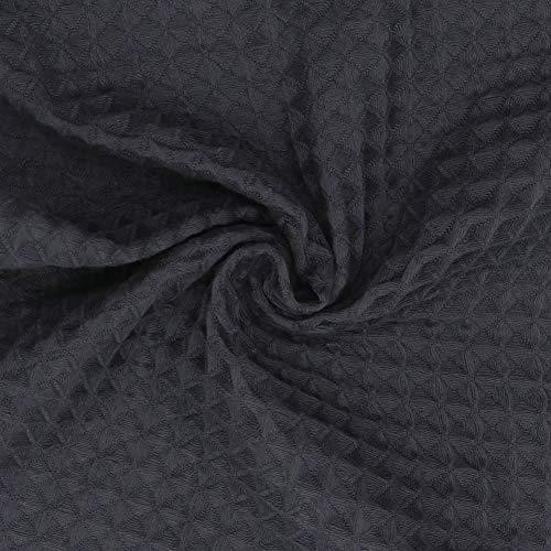 GQZLUCK 100% Natural Cotton Classic Waffle Weave Dish Cloths, Soft Ultra Absorbent Bath Hand FaceTowel, Fast Drying Lightweight Washcloth, Set of 6 (Dark Gray) - SHOP NO2CO2