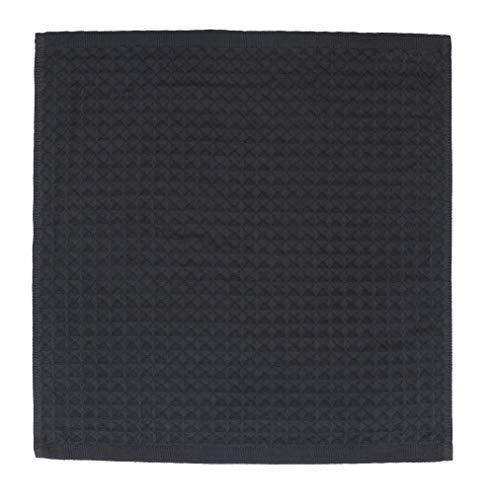 GQZLUCK 100% Natural Cotton Classic Waffle Weave Dish Cloths, Soft Ultra Absorbent Bath Hand FaceTowel, Fast Drying Lightweight Washcloth, Set of 6 (Dark Gray) - SHOP NO2CO2