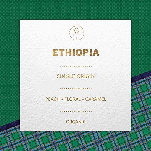 Grand Parade Coffee, 5 Lb Unroasted Green Coffee Beans - Organic Ethiopian Sidamo Guji Single Origin - Specialty Grade 1 Arabica - Fair Trade - SHOP NO2CO2