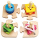 Hape Creative Toddler Wooden Peg Puzzle, L: 7.8, W: 4.6, H: 7.8 inch - SHOP NO2CO2