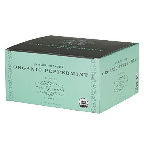 Harney & Sons Organic Peppermint Tea 1.76oz/50g (50 Tea Bags) - SHOP NO2CO2