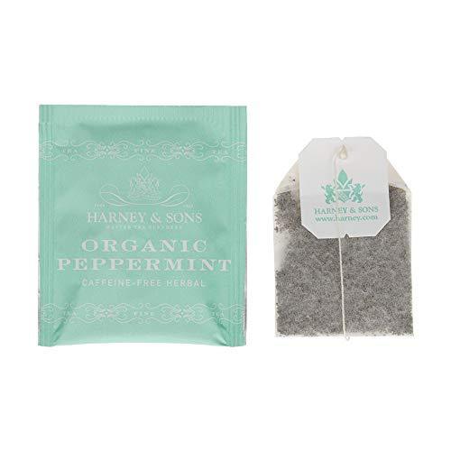 Harney & Sons Organic Peppermint Tea 1.76oz/50g (50 Tea Bags) - SHOP NO2CO2