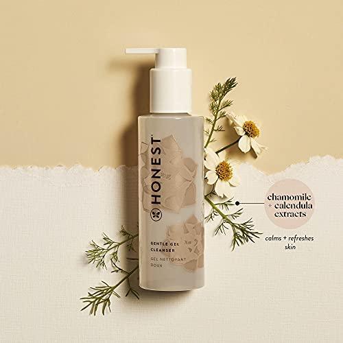 Honest Beauty Gentle Gel Everyday Face Cleanser | Calms + Refreshes, Sensitive Skin Friendly | Chamomile + Calendula Extracts | EWG Verified + Cruelty Free | 5 fl oz - SHOP NO2CO2