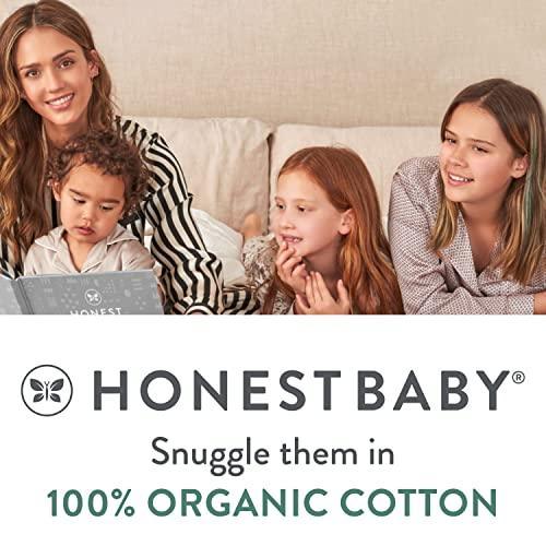 HonestBaby 2-Pack Sleeper Gowns Layette Sets 100% Organic Cotton for Newborn Baby Boys, Girls, Unisex - SHOP NO2CO2
