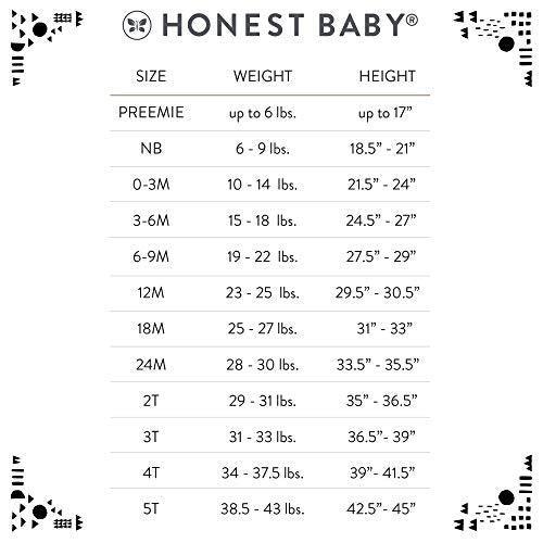 HonestBaby Non-Slip Footed Pajamas One-Piece Sleeper Jumpsuit Zip-Front 100% Organic Cotton Pjs for Baby Boys (Legacy) - SHOP NO2CO2