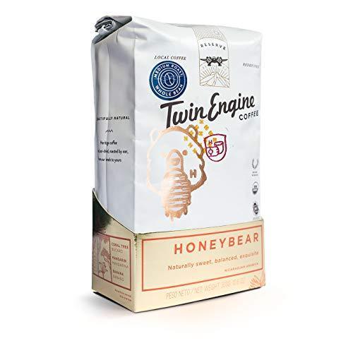 HONEY-BEAR - Reserve Limited Edition | Reserve Roast, Whole Bean, Nicaragua's Coffee, 300g 10.6oz | Rich Specialty Grade Coffee packaged at the source | by Twin Engine Coffee - SHOP NO2CO2