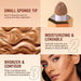 HOSAILY Liquid Contour Stick, Soft Cream Contour Makeup, Liquid Bronzer Face Concealer Matte Contouring with Cushion Applicator, Long Lasting Silky Face Contour Cream Bronzer Contouring Makeup (101) - SHOP NO2CO2