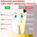 Hot Pepper Teeth Whitening Strips, 42 (21 Pairs) Professional Tooth Whitening Strip for Sensitive Teeth Whiteners, Peroxide Free Gentle and Safe Whitening Kit with 18% Pap, Watermelon Flavored - SHOP NO2CO2