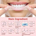 Hot Pepper Teeth Whitening Strips, 42 (21 Pairs) Professional Tooth Whitening Strip for Sensitive Teeth Whiteners, Peroxide Free Gentle and Safe Whitening Kit with 18% Pap, Watermelon Flavored - SHOP NO2CO2