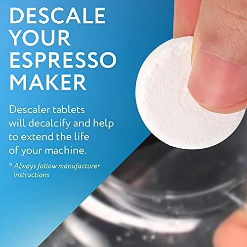 IMPRESA [20 Pack] Espresso Machine Descaler Tablets to Remove Mineral Build Up Descaling Tablets intended for Breville, Jura, Miele, and Other Espresso Makers - Descale Espresso Cleaning Tablets - SHOP NO2CO2