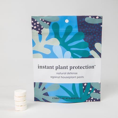 Instant Plant Protection (4Tablets) Self-Dissolving Tablets | Peppermint Spray for Protecting Indoor and Houseplants Against Spider Mites, Insects, and Disease - SHOP NO2CO2