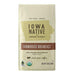 Iowa Native Fair Trade Organic 10 Ounce Whole Bean Coffee, Farmhouse Breakfast Medium Roast - SHOP NO2CO2