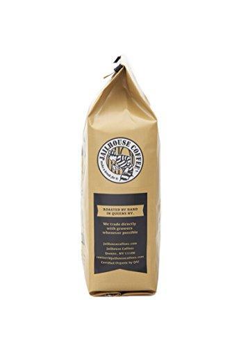 Jailhouse Coffee - Great Escape Blend, Premium Medium Roast, Whole Bean (12 oz.) - Dreamy Mix of Light and Dark Roast Beans - Organic, Non-GMO, Kosher - Percolator, Drip, French-press, or Cold Brew - SHOP NO2CO2