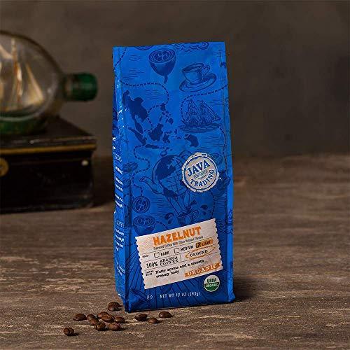 Java Trading Company Organic Ground Coffee, Hazelnut, 10 Oz - SHOP NO2CO2