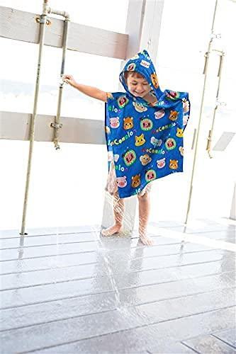 Jay Franco CoComelon Melon Bath/Pool/Beach Hooded Poncho - Super Soft & Absorbent Cotton Towel, Measures 28 x 28 Inches (Official CoComelon Product) - SHOP NO2CO2