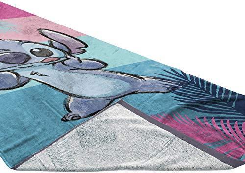 Jay Franco Disney Lilo and Stitch Kids Bath/Pool/Beach Towel - Super Soft & Absorbent Fade Resistant Cotton Towel, Measures 28 x 58 inches (Official Disney Product) - SHOP NO2CO2