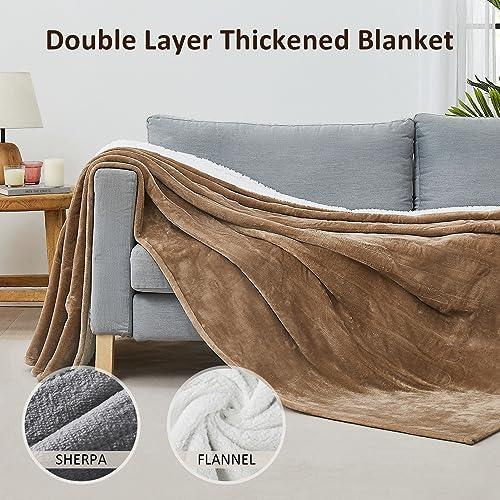 JKMAX Electric Heated Blanket Twin - 62"x84" Heating Electric Blanket Twin Size for Bed 10 Heat Setting 5 Levels Auto-Off Overheat Protection Ultra Soft Flannel Sherpa Electric Blanket ETL Certified - SHOP NO2CO2