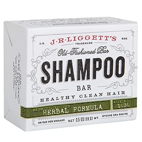 J·R·LIGGETT'S All-Natural Shampoo Bar, Herbal Formula - Supports Strong and Healthy Hair - Nourish Follicles with Antioxidants & Vitamins - Great for Holiday Gifts & Stocking Stuffers, 3.5 Ounces - SHOP NO2CO2