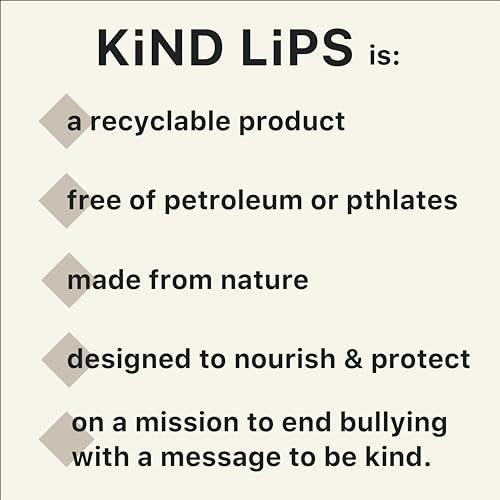 Kind Lips Lip Balm, Nourishing Soothing Lip Moisturizer for Dry Cracked Chapped Lips, Made in Usa With 100% Natural USDA Organic Ingredients, Variety Scent, 0.15 Ounce (Pack of 4) - SHOP NO2CO2