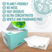 Laundry Detergent Sheets (200 Loads) - Eco Friendly Laundry Soap Detergent Strips I Eco Friendly, Zero Waste, Plastic Free, Planet Friendly (Unscented) - SHOP NO2CO2