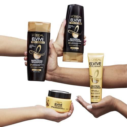 L'Oreal Paris Elvive Total Repair 5 Repairing Shampoo and Conditioner for Damaged Hair, 28 Ounce (Set of 2) - SHOP NO2CO2