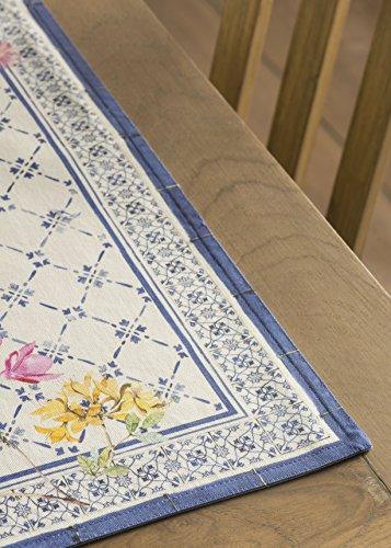 Maison d' Hermine Cloth Placemat 100% Cotton Set of 4 Decorative Washable Place Mats Table Placemat, Dining, Kitchen, Parties & Camping, Faience - Spring/Summer - SHOP NO2CO2